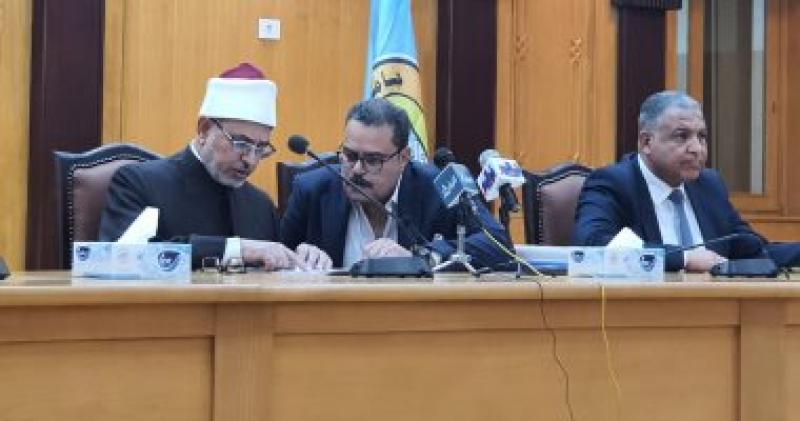 مؤتمر صحفى لإعلان نتيجة تنسيق جامعة الأزهر