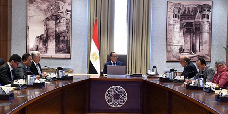 جانب من اجتماع الدكتور مصطفى مدبولي، رئيس مجلس الوزراء