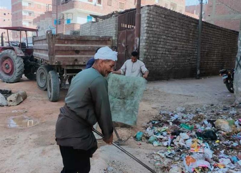 رفع ١١٠ أطنان قمامة خلال حملات النظافة 