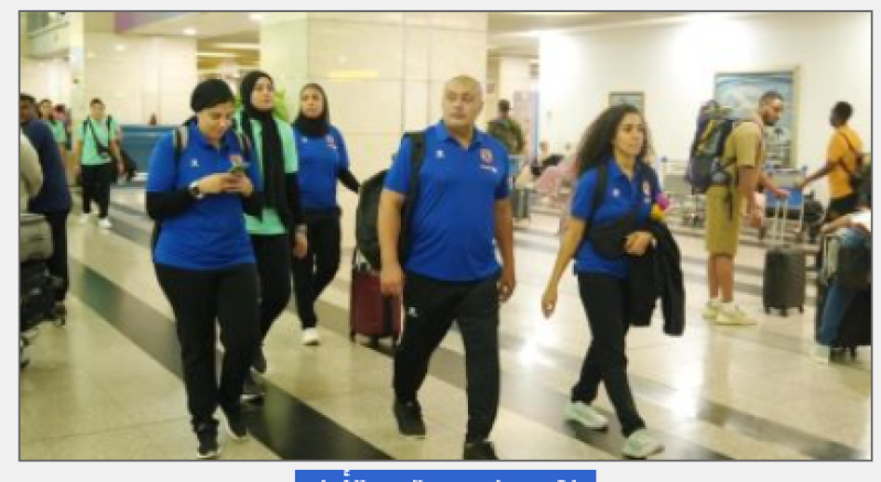 بعثة سيدات و رجال يد الأهلى