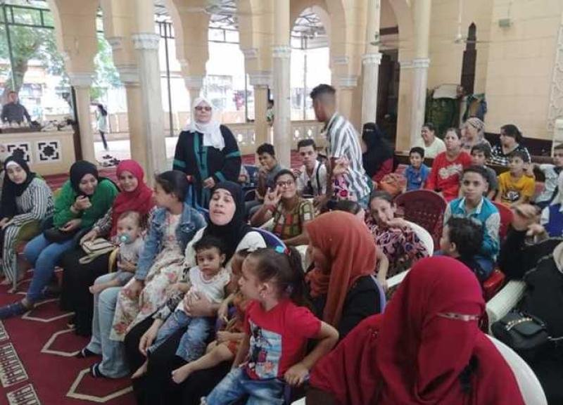 يوم ترفيهي للصم وضعاف السمع وذوي الهمم داخل مسجد الفولي بالمنيا