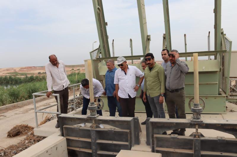 اثناء التفقد المعدات