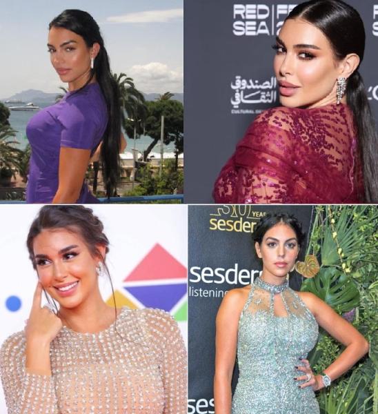 ياسمين صبري وجورجينا رودريجيز