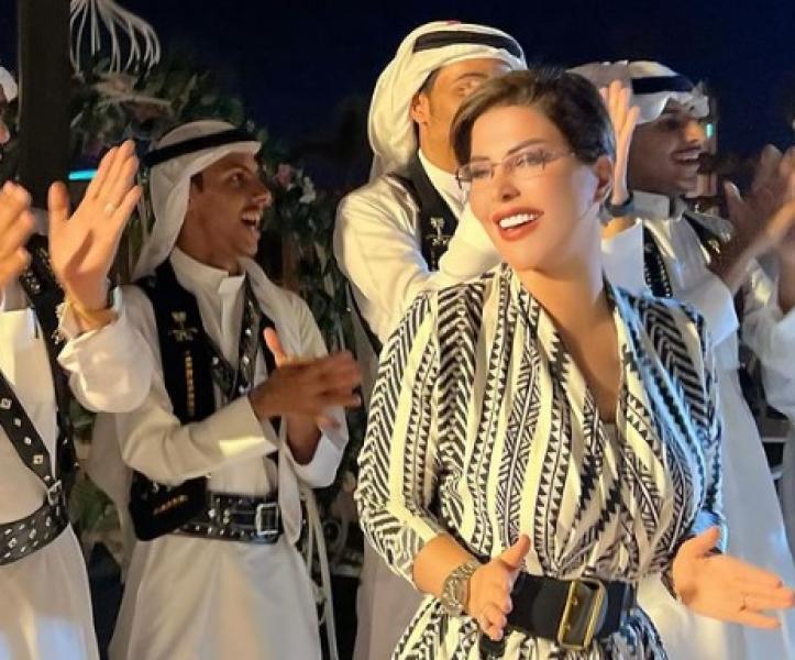 الفنانة الكويتية شمس في المملكة العربية السعودية