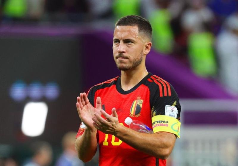 إيدين هازارد لاعب منتخب بلجيكا السابق