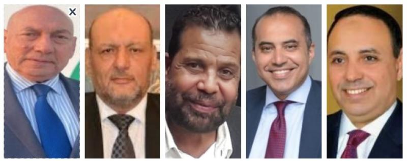 النائب تيسير مطر  واعضاء التحالفوالمتشار محمود فوزى