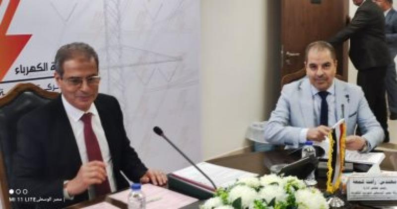 المهندس جابر دسوقي والمهندس رأفت شمعة