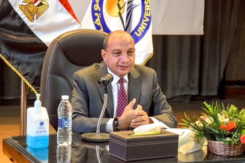 الدكتور منصور حسن رئيس جامعة بني سويف