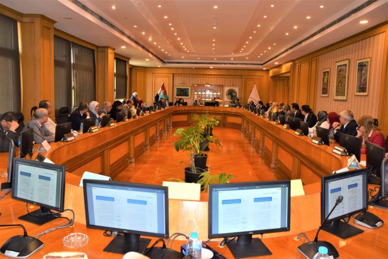 اجتمتع مجلس الجامعة 