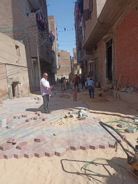 اثناء تركيب البلاط