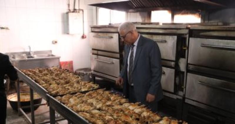 وجبات طالبات االمدينة الجامعية بالازهر