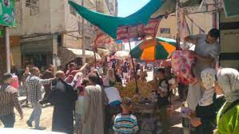 حملات مكثفة للاشغالات في 3 مراكز بالمنيا