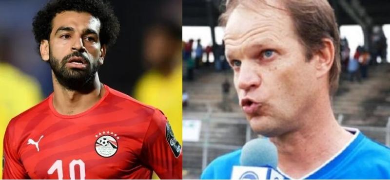 المدرب الفرنسي لافاني ومحمد صلاح