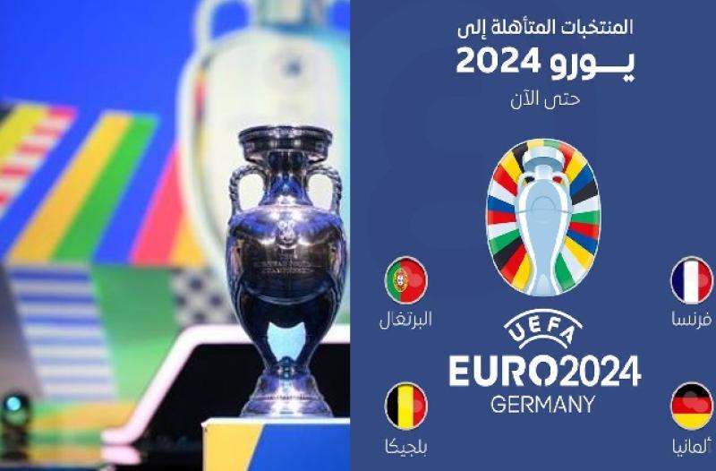 المتأهلون الى يورو 2024