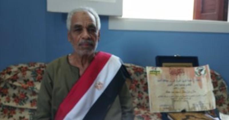 العريف محمد أحمد عطاالله أحد أبطال أكتوبر