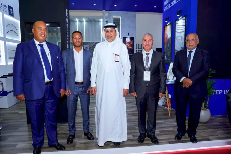 أيمن العشري يشارك في افتتاح المعرض الدولي للحديد والصلب بالسعودية