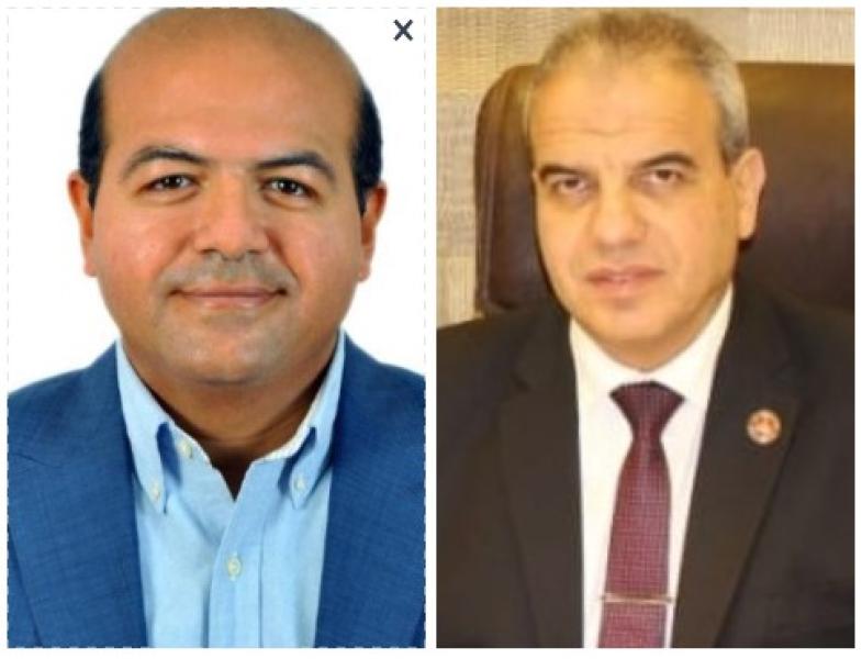 اللواء وليد البارودي والمهندس احمد حسنين