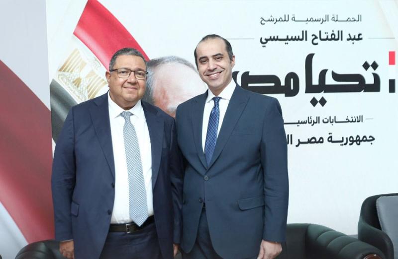 الحملة الرسمية للمرشح الرئاسي عبدالفتاح السيسي تستقبل الدكتور زياد أحمد بهاء الدين الخبير الاقتصادي