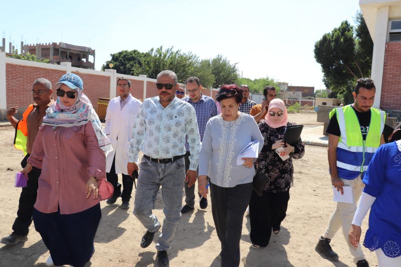 جانب من الزياره شركه المياه