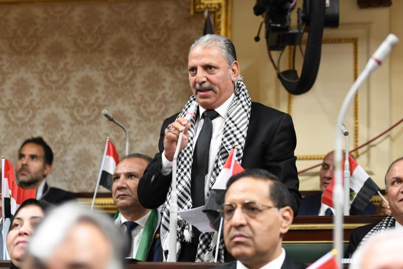 اللواء ابراهيم المصري وكيل لجنة الدفاع والأمن القومي