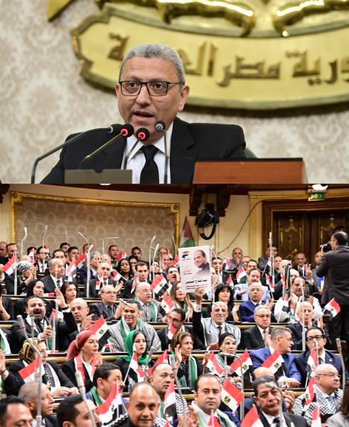 مجلس النواب يدعم الرئيس والقوات المسلحة