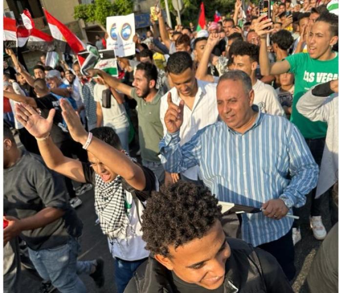 النائب تيسير مصر يشارك  فى جمعة تحيا مصر