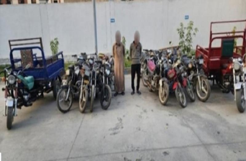 متهمان والمضبوطات