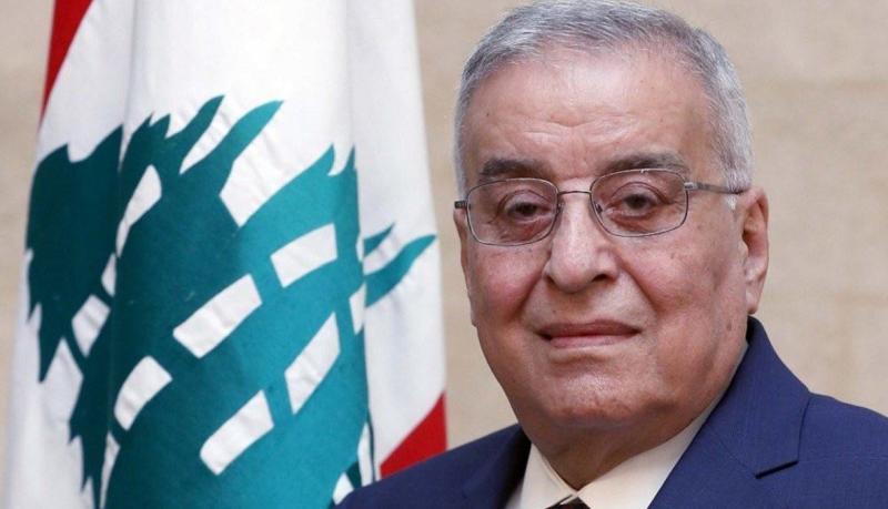 عبد الله بوحبيب وزير الخارجية والمغتربين بحكومة تصريف الأعمال اللبنانية