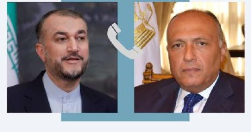 وزير الخارجية سامح شكرى يتلقى اتصال من وزير خارجية إيران