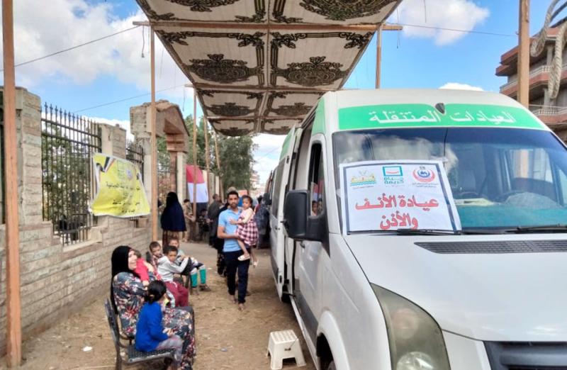 قوافل المبادرة الرئاسية حياة كريمة