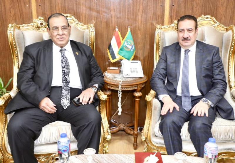 رئيس الاتحاد العام للجمعيات والمؤسسات الأهلية يزور المنوفية