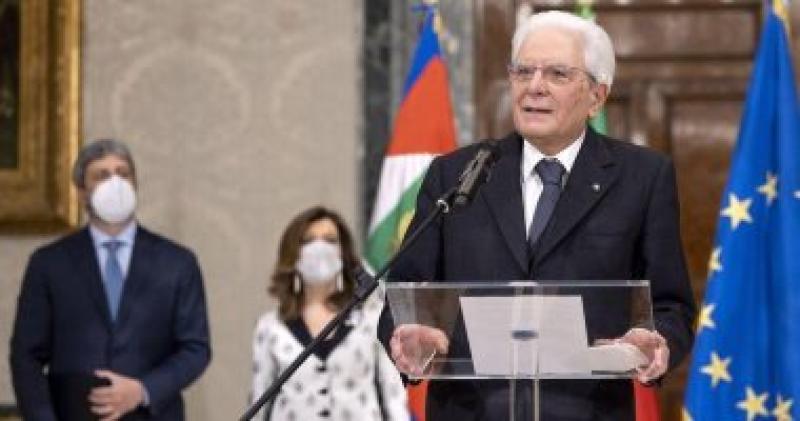 الرئيس الإيطالي سيرجو ماتاريلا