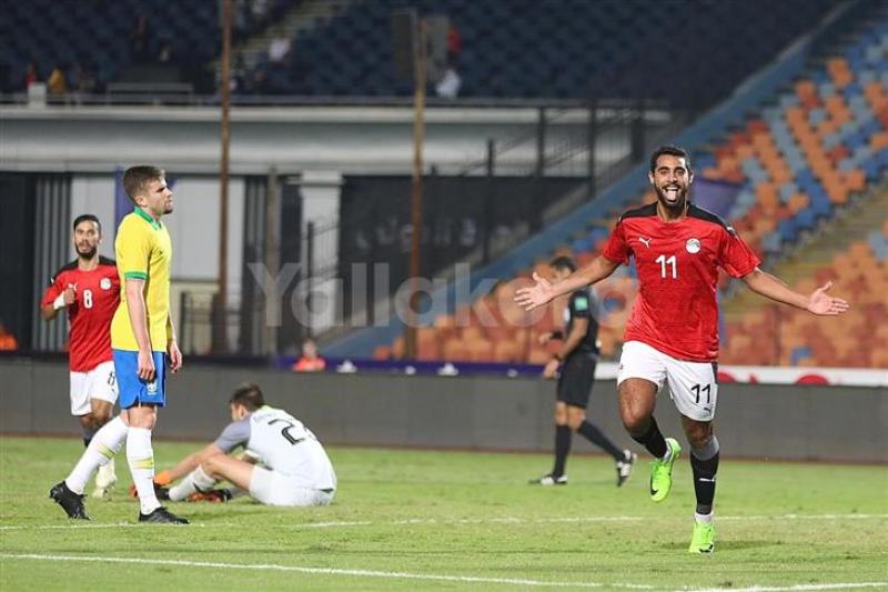 هدف احمد ياسر ريان لمنتخب مصر الأولمبى في البرازيل