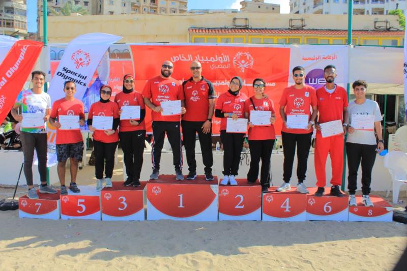 ابطال كرة القدم الشاطئية بالاسكندرية