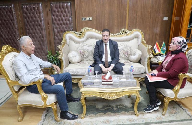 محافظ المنوفية و مستشار رئيس مجلس الوزراء للمشروعات القومية