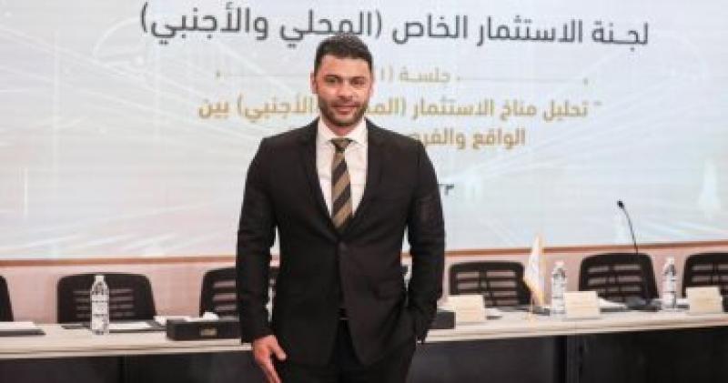 المهندس أحمد حلمي، القيادي بحزب مصر أكتوبر