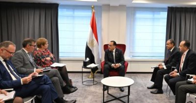 لقاء مصطفى مدبولى و وديل رينو باسو