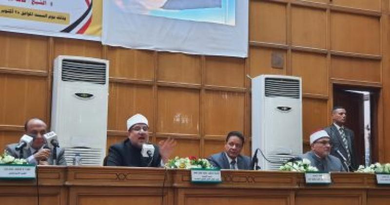 كرم جبر رئيس المجلس الأعلى لتنظيم الإعلام بمؤتمر الأوقاف