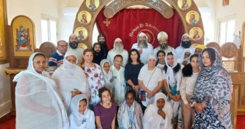 وفد من إيبارشية برمنجهام بإنجلترا
