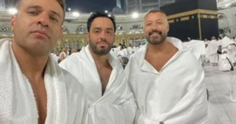 رامى جمال واحمد فهمى ومحمد نور