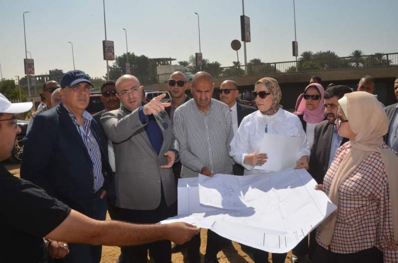 وزير الري ومحافظ بني سويف
