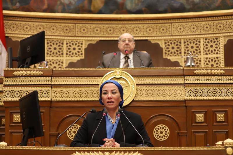 وزيرة البيئة 