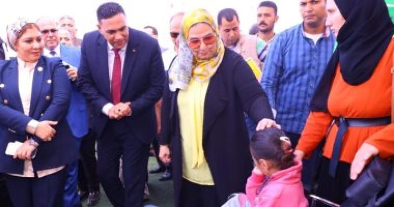 الدكتورة نيفين القباج وزيرة التضامن الاجتماعى