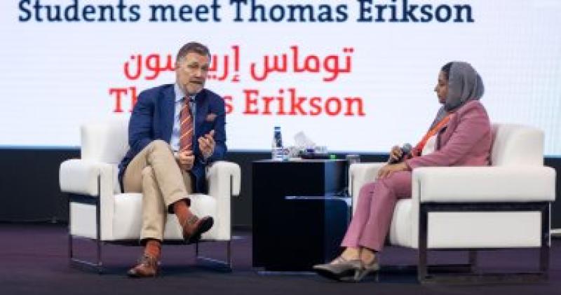 توماس إريكسون في معرض الشارقة للكتاب 2023