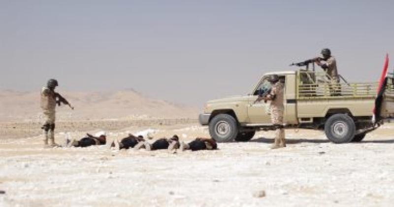 جانب من الأنشطة التدريبية على الاتجاه الاستراتيجى الجنوبى