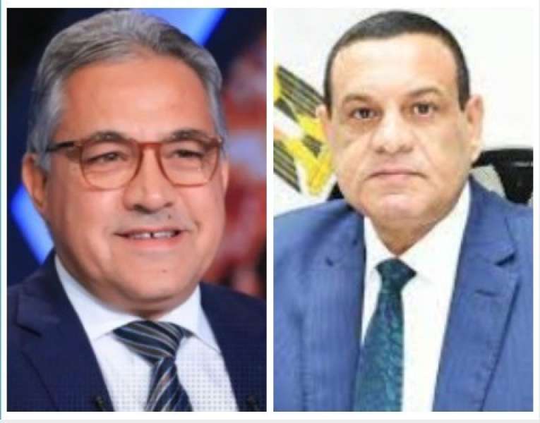 وزير التنمية المحليه والنائب أحمد السجينى 