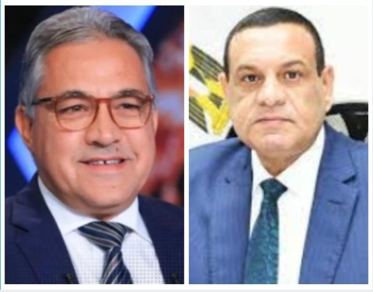 وزير التنمية المحليه والنائب أحمد السجينى 
