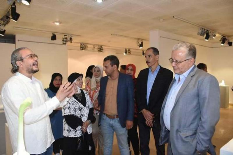 افتتاح معرض نبت
