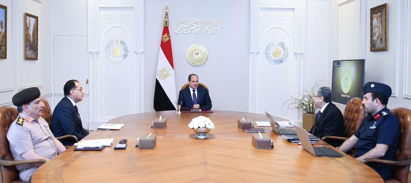 اجتماع الرئيس عبد الفتاح السيسي