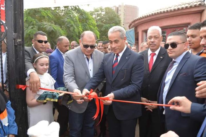 اثناء افتتاح الملتقى الوظيفي